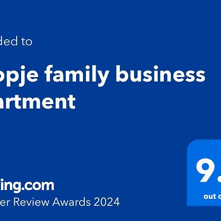Skopje Family Business Apartment المظهر الخارجي الصورة